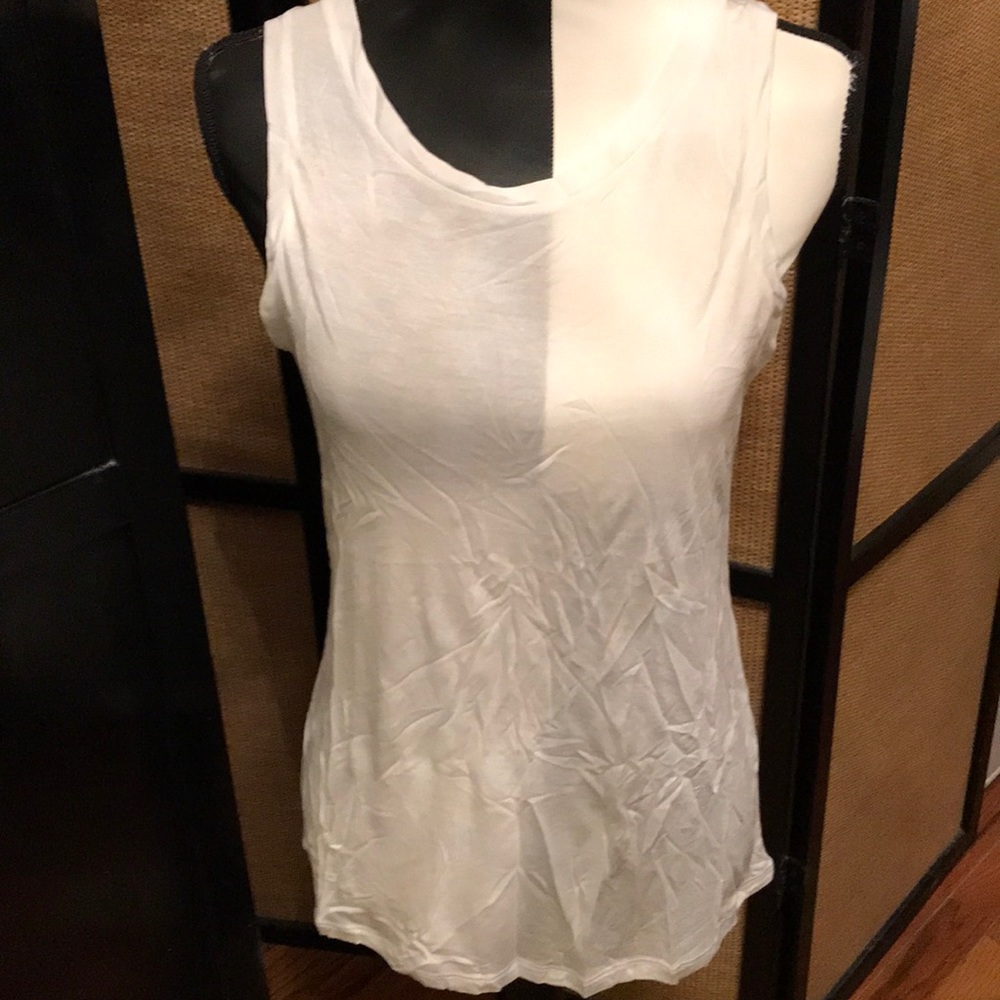 Never worn white tank from Banana Republic